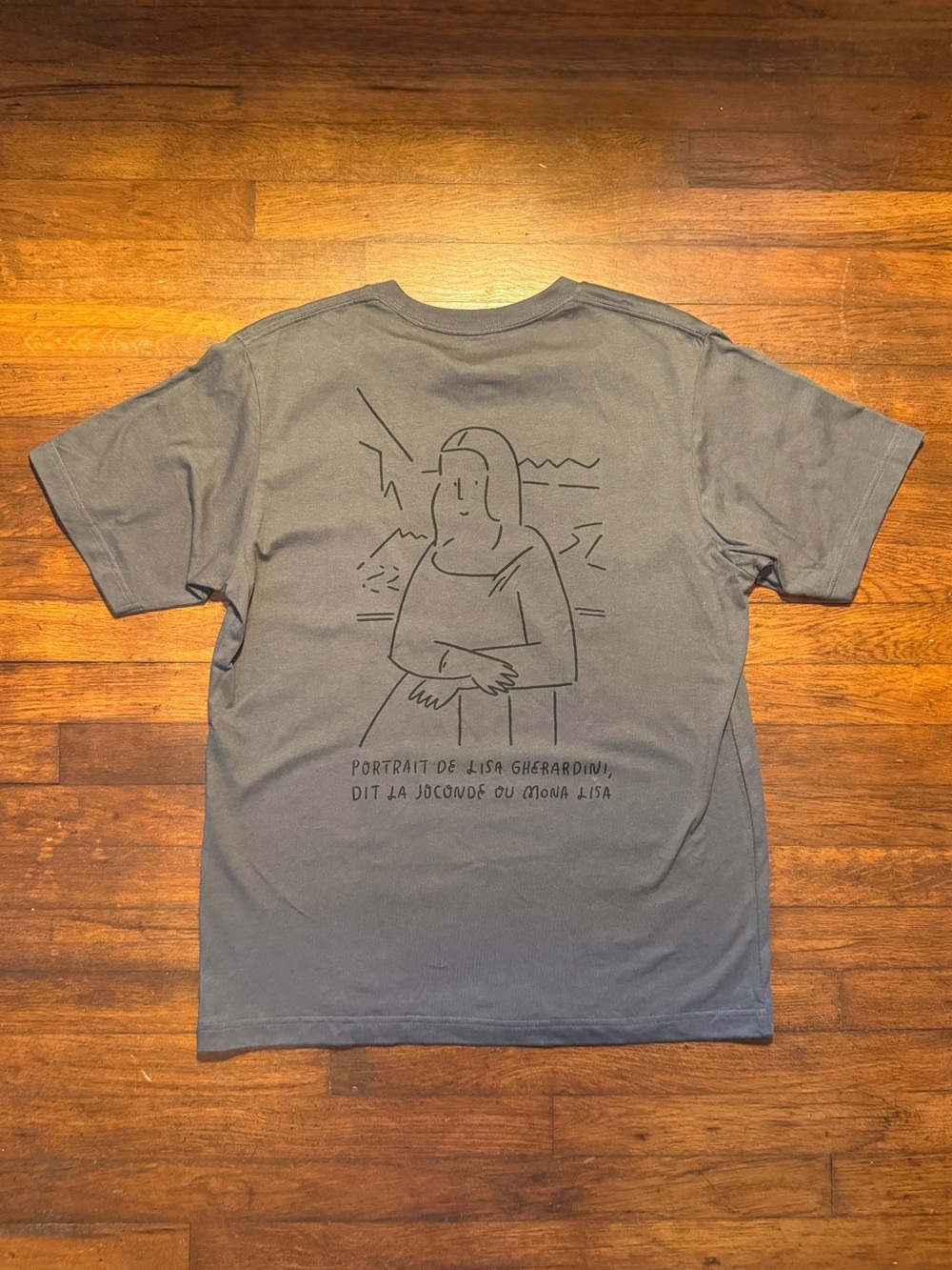 Uniqlo X The Louvre X Yu Nagaba Mona Lisa Graphic T-Shirt